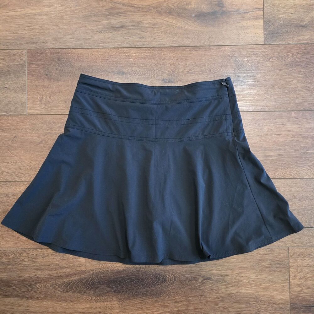 Athleta Womens Everyday Skort Size 8 Black Golf Tennis Pickleball Active 983365